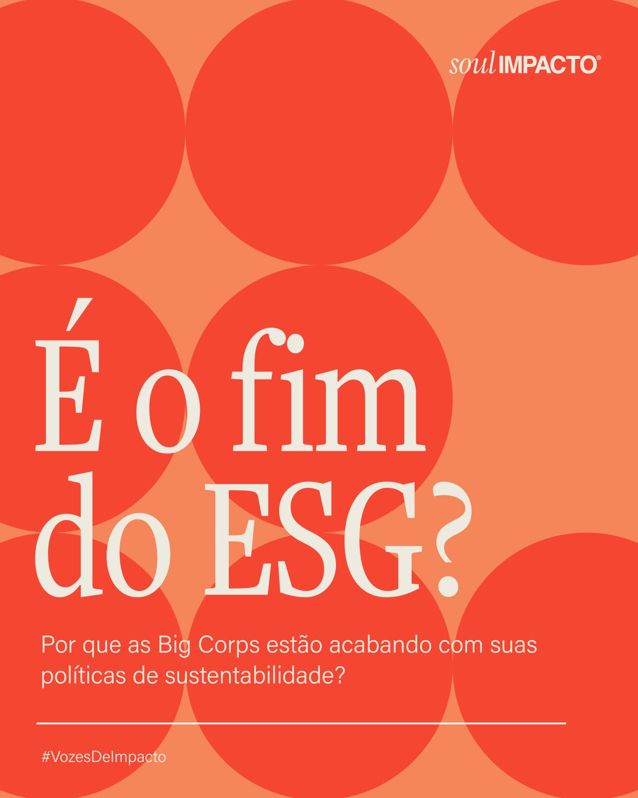 Por que as Big Corps estão acabando com suas políticas de sustentabilidade?